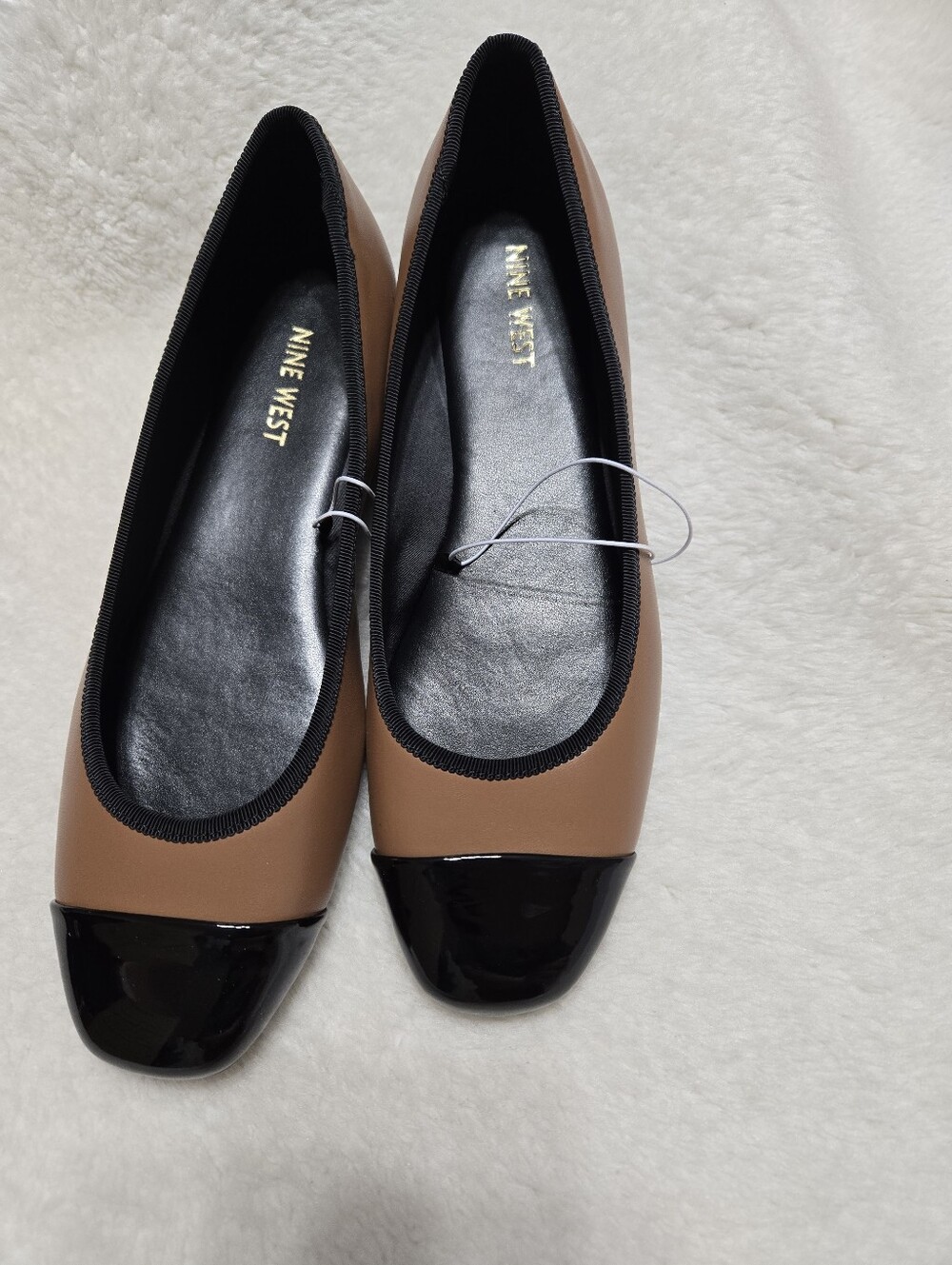 Nine West Pecan Casual Office Flat NIB Size: 9